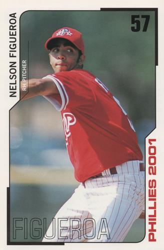 2001 Philadelphia Phillies #NNO Nelson Figueroa Front