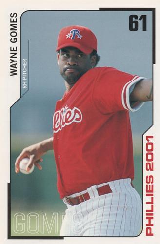 2001 Philadelphia Phillies #NNO Wayne Gomes Front