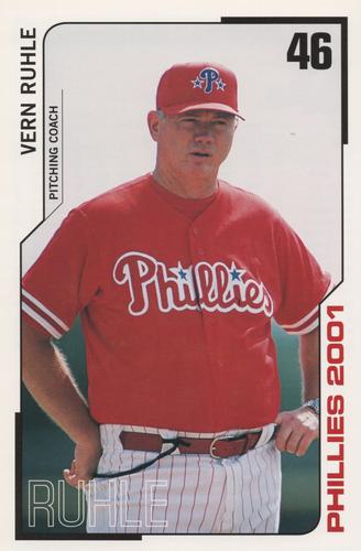2001 Philadelphia Phillies #NNO Vern Ruhle Front
