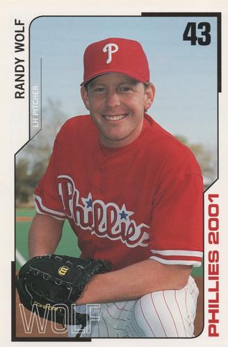2001 Philadelphia Phillies #NNO Randy Wolf Front