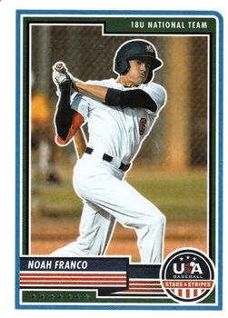 2023 Panini USA Baseball Stars & Stripes #7 Noah Franco Front