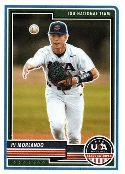 2023 Panini USA Baseball Stars & Stripes #11 PJ Morlando Front