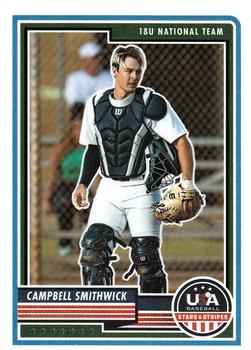 2023 Panini USA Baseball Stars & Stripes #15 Campbell Smithwick Front