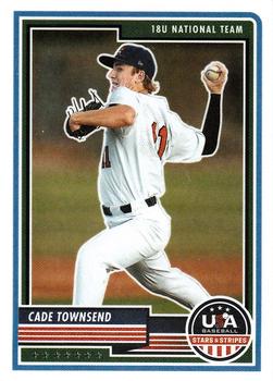 2023 Panini USA Baseball Stars & Stripes #18 Cade Townsend Front