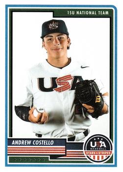 2023 Panini USA Baseball Stars & Stripes #24 Andrew Costello Front