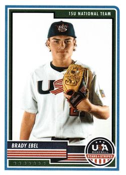 2023 Panini USA Baseball Stars & Stripes #25 Brady Ebel Front