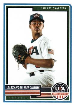 2023 Panini USA Baseball Stars & Stripes #33 Alexander Mercurius Front