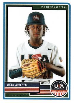 2023 Panini USA Baseball Stars & Stripes #34 Ryan Mitchell Front