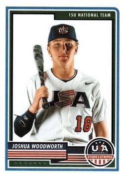 2023 Panini USA Baseball Stars & Stripes #40 Joshua Woodworth Front