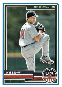 2023 Panini USA Baseball Stars & Stripes #41 Jake Brown Front
