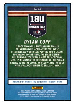 2023 Panini USA Baseball Stars & Stripes #44 Dylan Cupp Back