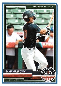 2023 Panini USA Baseball Stars & Stripes #50 Gavin Grahovac Front
