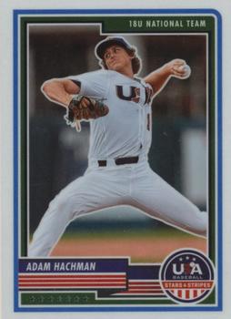 2023 Panini USA Baseball Stars & Stripes #51 Adam Hachman Front