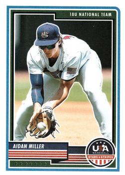 2023 Panini USA Baseball Stars & Stripes #56 Aidan Miller Front