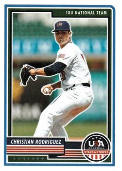 2023 Panini USA Baseball Stars & Stripes #58 Christian Rodriguez Front