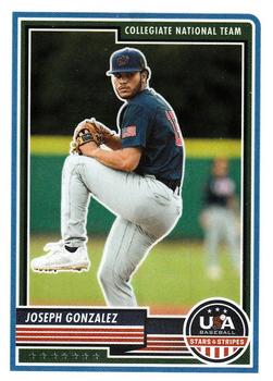 2023 Panini USA Baseball Stars & Stripes #68 Joseph Gonzalez Front