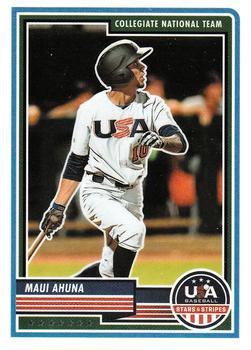 2023 Panini USA Baseball Stars & Stripes #94 Maui Ahuna Front