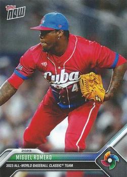 2023 Topps Now All-World Baseball Classic #WBCA-9 Miguel Romero Front