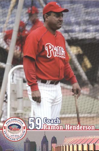 2003 Philadelphia Phillies #NNO Ramon Henderson Front