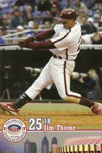 2003 Philadelphia Phillies #NNO Jim Thome Front
