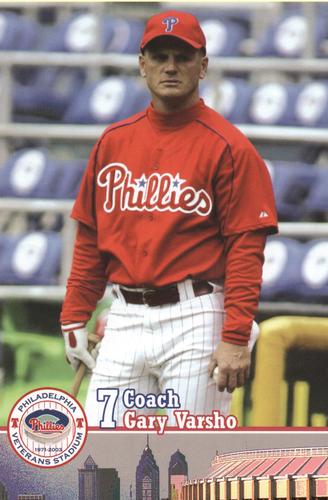 2003 Philadelphia Phillies #NNO Gary Varsho Front