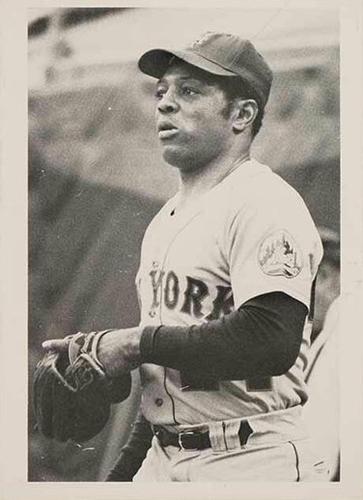 1978 Bob Bartosz Baseball Postcards #3 Willie Mays Front