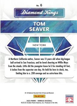 2023 Donruss #6 Tom Seaver Back