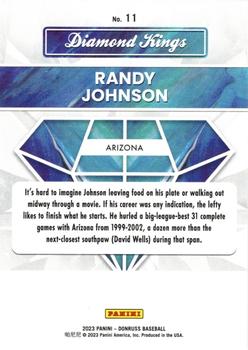 2023 Donruss #11 Randy Johnson Back