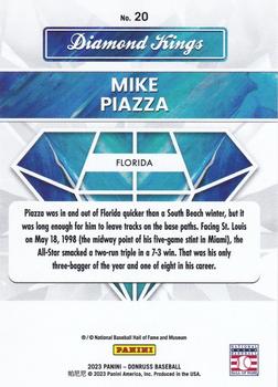 2023 Donruss #20 Mike Piazza Back