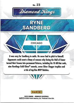 2023 Donruss #23 Ryne Sandberg Back