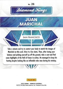 2023 Donruss #26 Juan Marichal Back