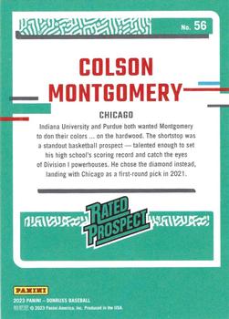 2023 Donruss #56 Colson Montgomery Back