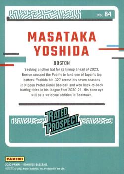 2023 Donruss #84 Masataka Yoshida Back