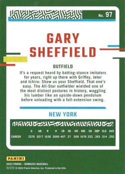 2023 Donruss #97 Gary Sheffield Back