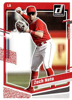 2023 Donruss #103 Zach Neto Front