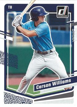 2023 Donruss #115 Carson Williams Front