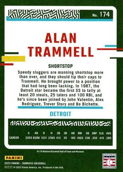 2023 Donruss #174 Alan Trammell Back