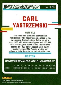 2023 Donruss #176 Carl Yastrzemski Back