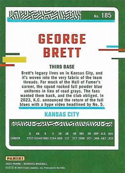 2023 Donruss #185 George Brett Back