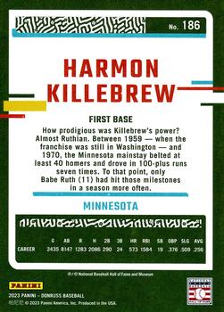 2023 Donruss #186 Harmon Killebrew Back