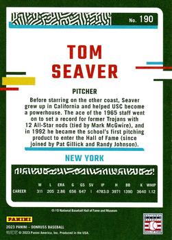 2023 Donruss #190 Tom Seaver Back