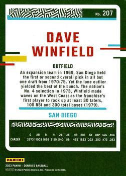 2023 Donruss #207 Dave Winfield Back