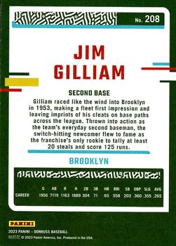 2023 Donruss #208 Jim Gilliam Back