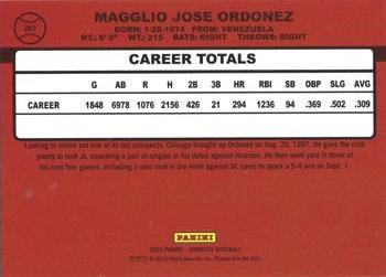 2023 Donruss #263 Magglio Ordonez Back