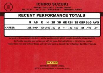 2023 Donruss #266 Ichiro Back