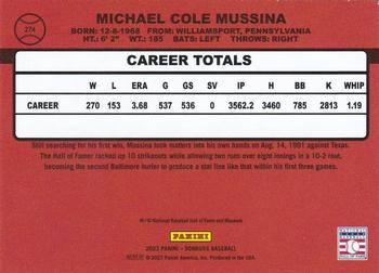 2023 Donruss #274 Mike Mussina Back