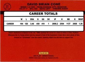 2023 Donruss #277 David Cone Back