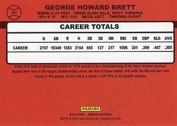 2023 Donruss #284 George Brett Back