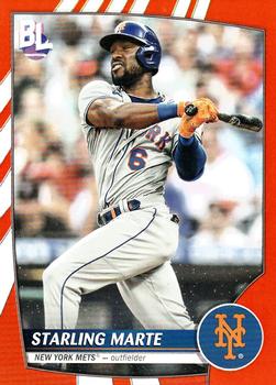 2023 Topps Big League - Electric Orange #61 Starling Marte Front