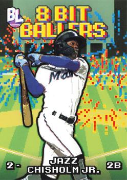 2023 Topps Big League - 8 Bit Ballers #8B-12 Jazz Chisholm Jr. Front